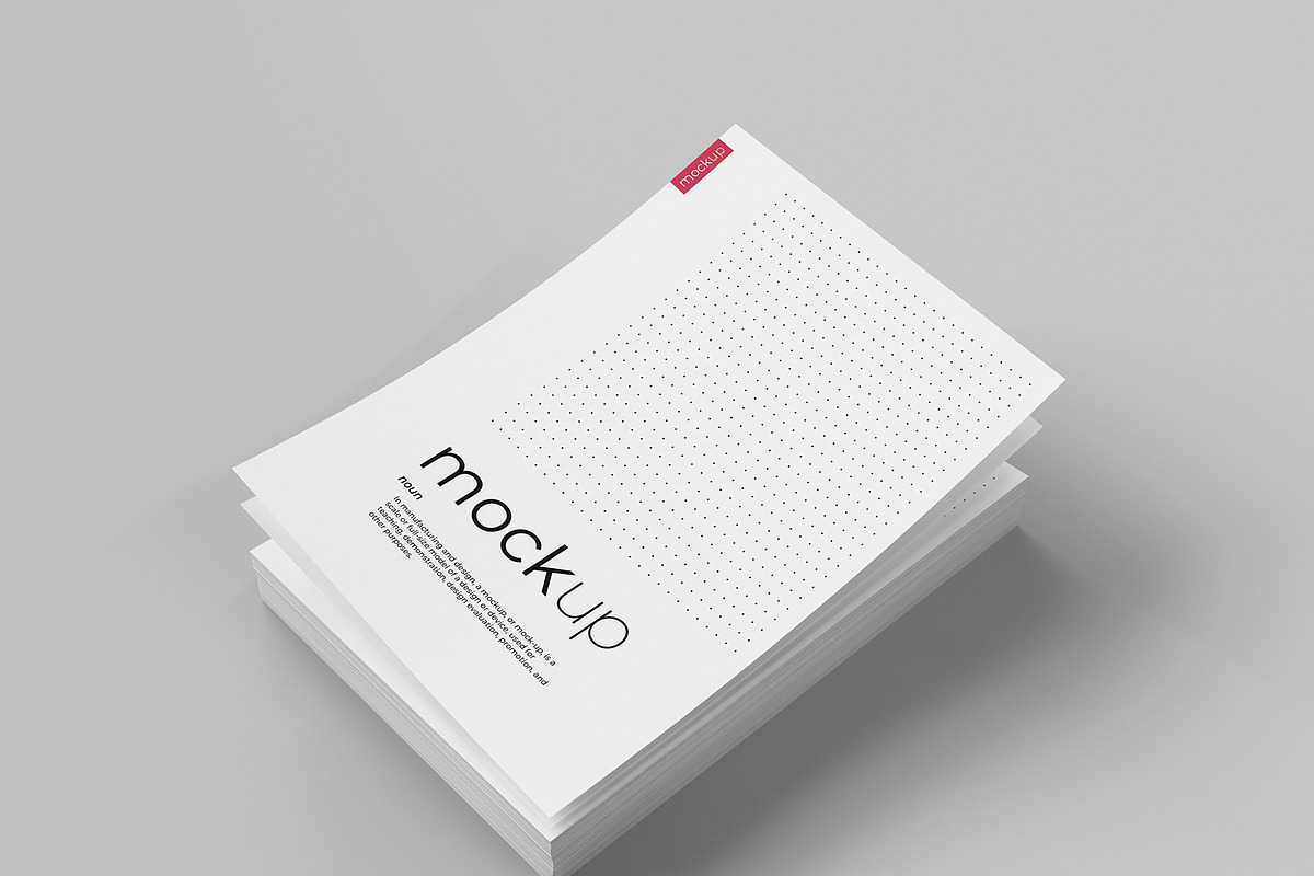 Flyer / Poster / CV Mockup 2, a Print Template by KIPET (Photo 8 of 11)