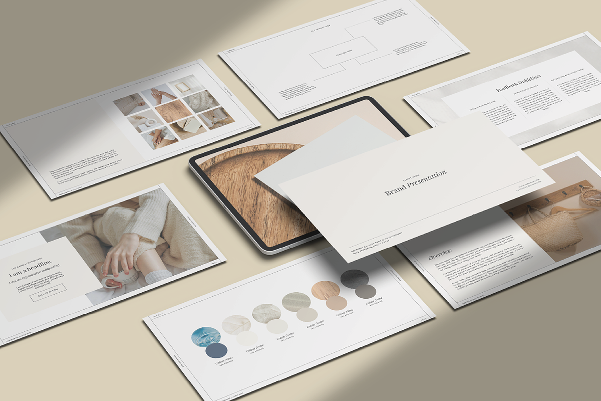 Brand Design Presentation Template preview 2
