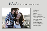 Photo Wedding Invitation, an Invitation Template by Cyrah's Collection (Thumbnail 1 of 4)