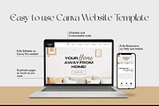 Modern Rental Business Canva Website, a Landing Page Template by ByKopi (Thumbnail 2 of 4)