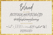 Beloved signature duo font., a Script Font by Red Ink (Thumbnail 8 of 11)