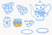 Lemon Tea Time Clipart Hand Drawn, a Food Illustration by TitaLivingArt (Thumbnail 5 of 10)