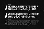 Urban Pier- Handcrafted Display Font, a Font by Visual Blends (Thumbnail 7 of 7)
