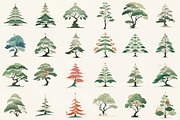Christmas Trees PNG Bundle, an Illustration by DreamCafeArt (Thumbnail 2 of 6)