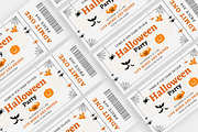 Halloween Ticket, an Invitation Template by MNT-Creator (Thumbnail 5 of 6)