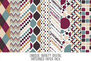 Mens Pattern Paper Pack