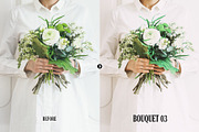 Bouquet Wedding Action for Photoshop, an Action Add-On by skybluecreative (Thumbnail 3 of 9)