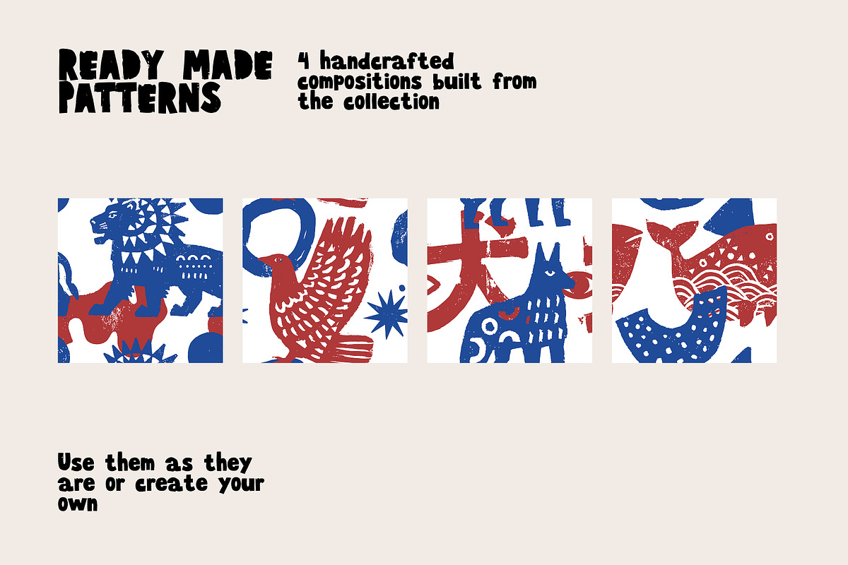 Handprint Forms Graphic Pack, a Decorative Illustration by kavoon (Photo 9 of 10)