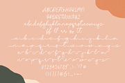 Something Peach, a Script Font by Paul Hewitt (Thumbnail 9 of 9)