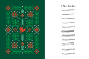 Procreate Cross Stitch Christmas, a Brush Add-On by Pencil Twist (Thumbnail 2 of 10)