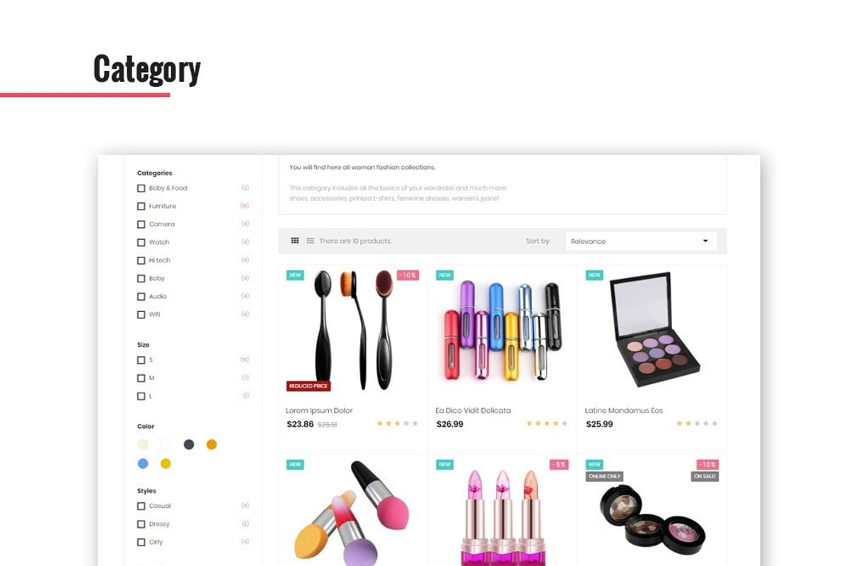 Leo Organic Responsive Prestashop, a Bootstrap Template by LeoTheme (Photo 4 of 7)