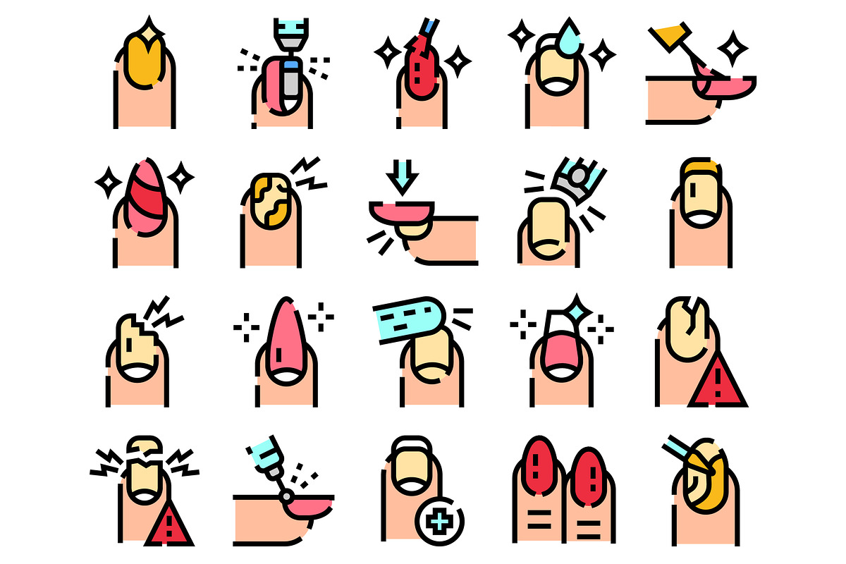 Manicure nail care extension, an Object Graphic by pikepicture (Photo 2 of 3)