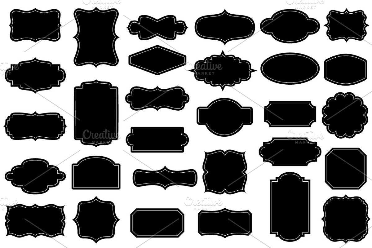 30 frames in four styles - VECTOR, a Graphic by Wild Rose (Photo 4 of 6)