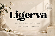 Ligerva, a Serif Font by Wow Magic (Thumbnail 1 of 5)