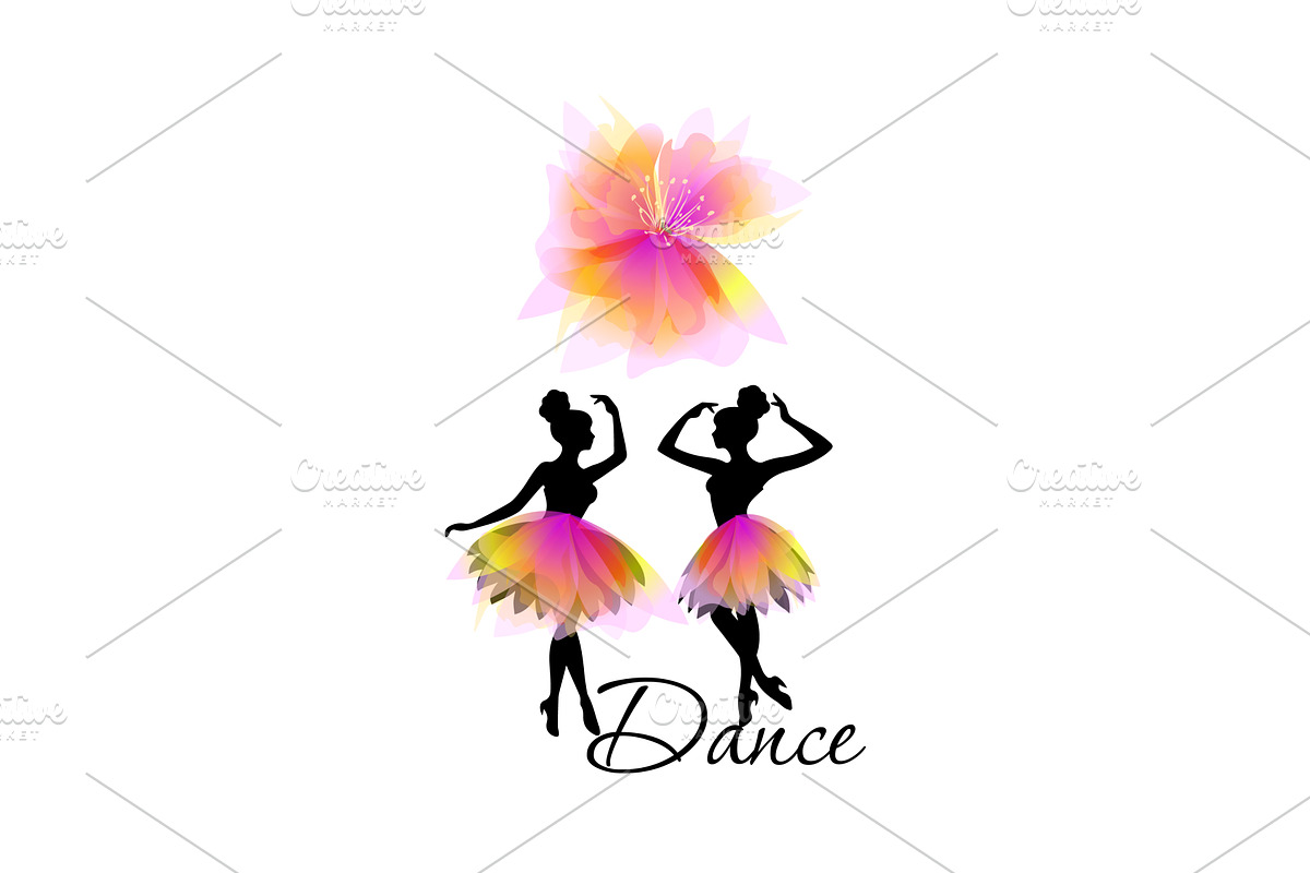 Abstract dance with a girl in, a Person Illustration by Nenahliadava Design