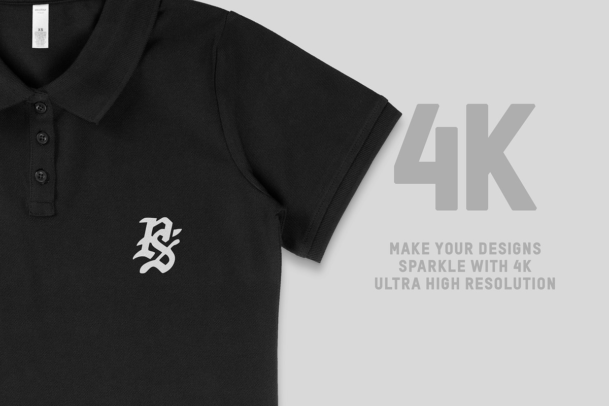 AS Colour 4411 Women's Pique Polo, a Shirt Mockup by Pixel Sauce™ (Photo 3 of 7)