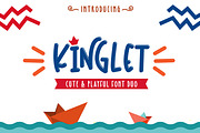 Kinglet - Cute Font Duo, a Handwritten Font by MLKWSN (Thumbnail 1 of 12)