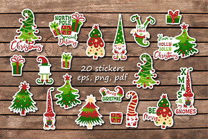 Christmas Stickers.