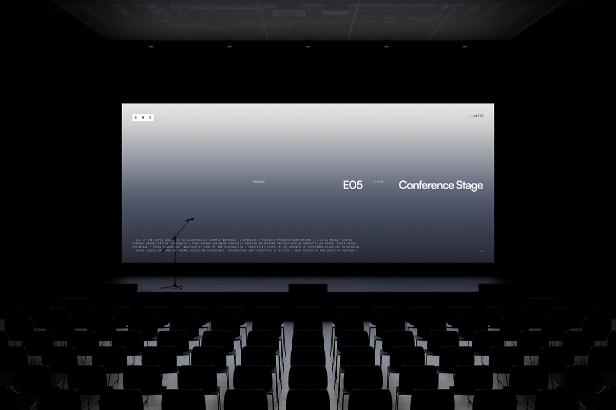 DUO Conference Mockups E05 + E08, an Advertising Mockup by Lumatte (Photo 5 of 13)