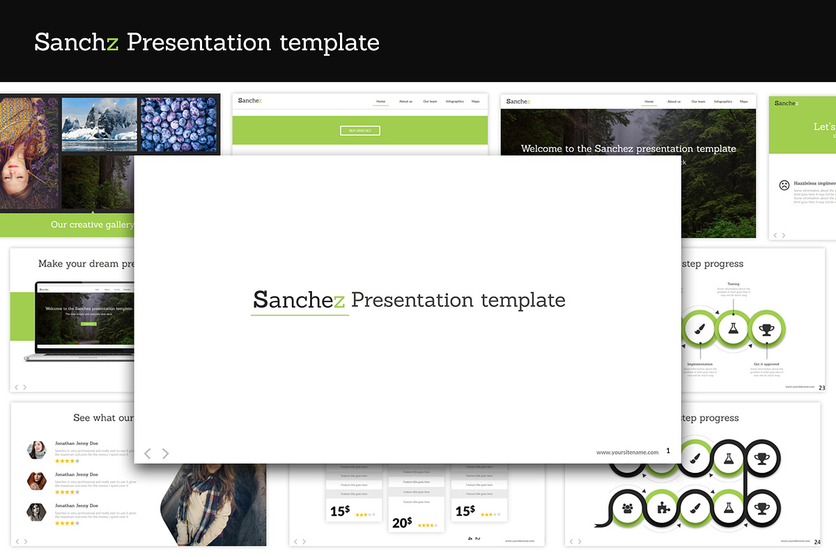 Sanchez Google slides presentation, a Presentation Template by anchor_point_heshan (Photo 1 of 6)