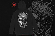 10 Bundle Dark Art Buddha Demon, an Illustration by Morspective (Thumbnail 4 of 7)