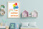 Nursery Wall art,Playroom Wall Decor, a Poster Template by One Zer (Thumbnail 2 of 2)
