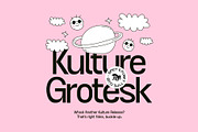Kulturë - Grotesk Type, a Sans Serif Font by Kulturë Type (Thumbnail 1 of 9)