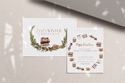 Watercolor Clipart - COZY WINTER, a Decorative Illustration by Beigetime (Thumbnail 13 of 13)