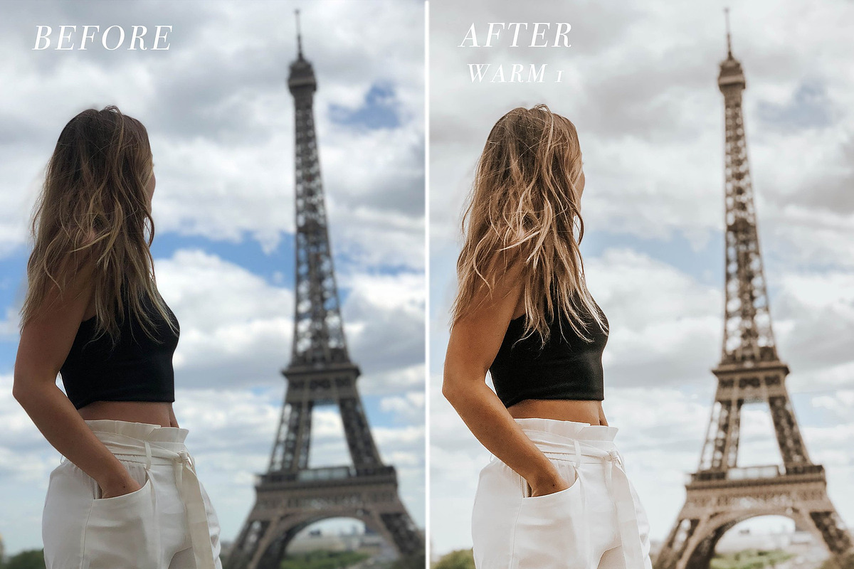 Desktop Lightroom Presets WARM preview 3