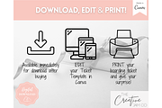 EDITABLE Boarding Pass Template, a Templates & Theme by Templatables (Thumbnail 7 of 8)