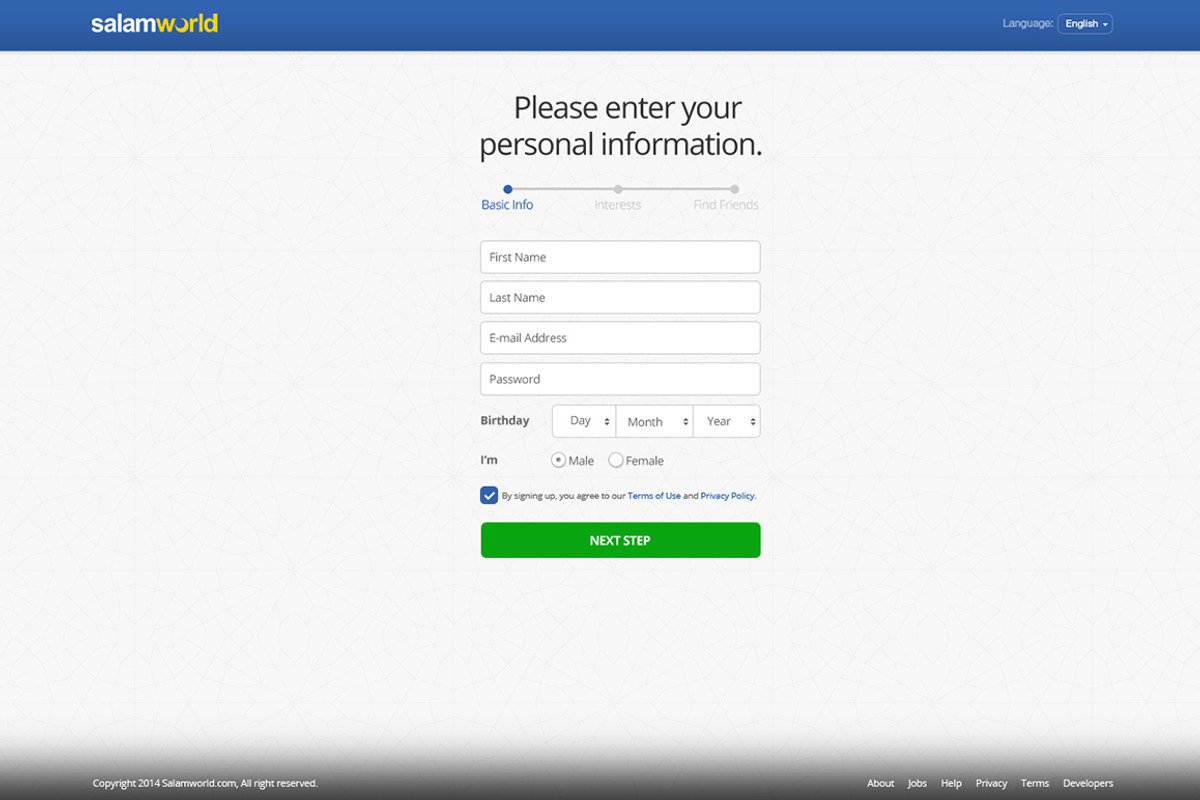 Salam World - Social Network Site, a Websites & App Template by IQSIR (Photo 3 of 15)
