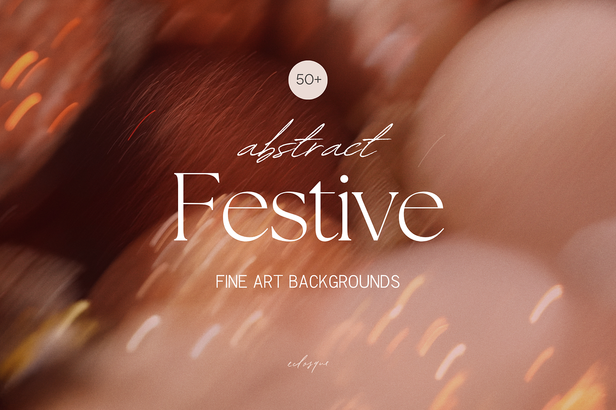 Warm Abstract Christmas Backgrounds, a Background Graphic by eclosque (Photo 33 of 34)