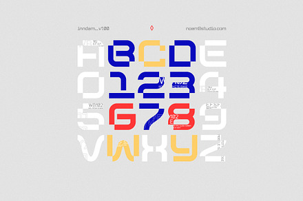 Inndamm Variable Typeface