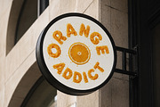 Orange Burst Font, a Sans Serif Font by Handmadefont (Thumbnail 4 of 13)