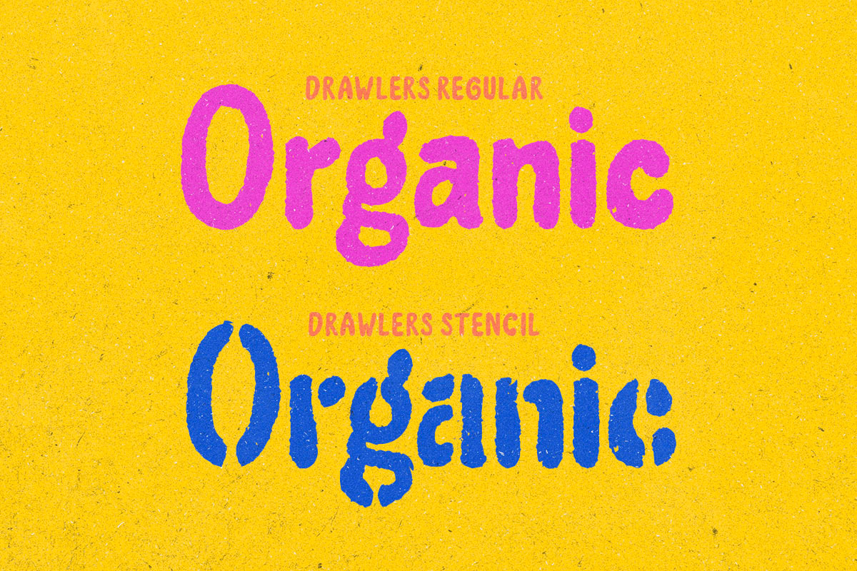Drawlers - Organic Sans, a Sans Serif Font by Letterhend Studio (Photo 2 of 9)