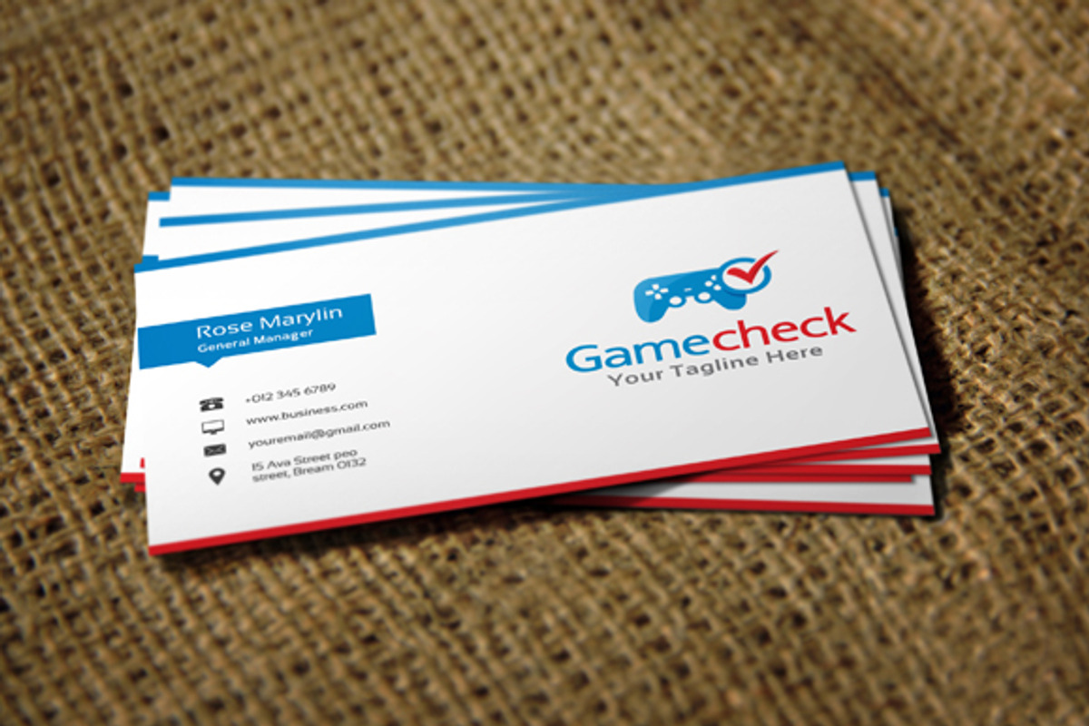 Game Check Logo Template, a Branding & Logo Template by gunaonedesign