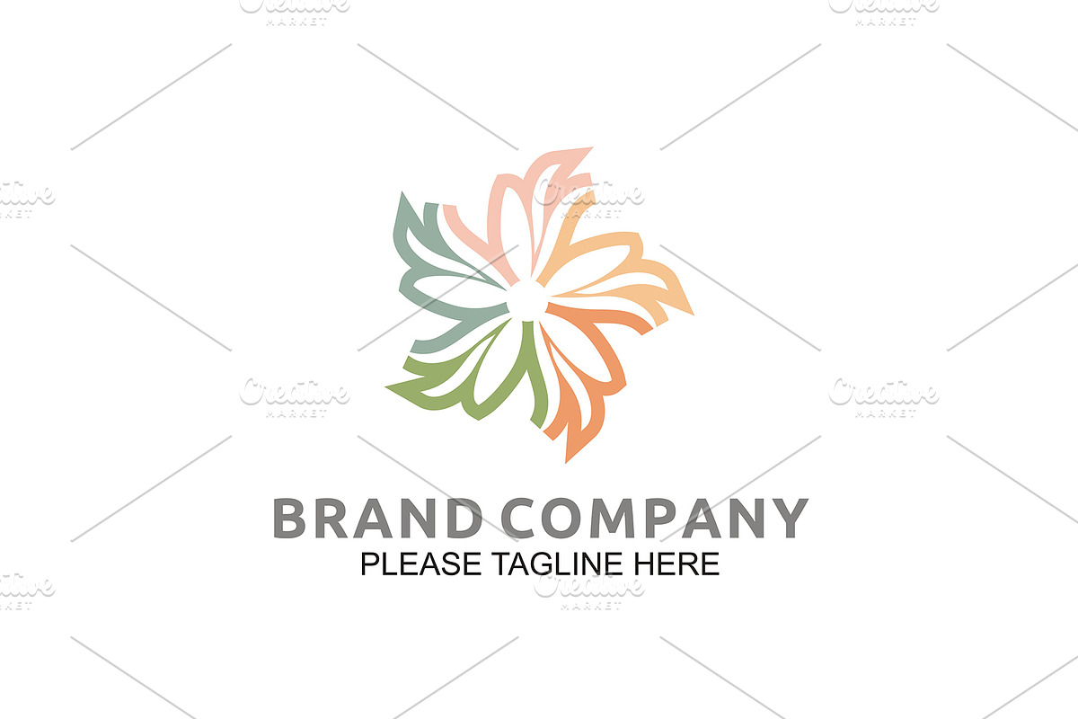 20 Logo Flower Templates Bundle, a Branding & Logo Template by Friendesigns (Photo 17 of 21)