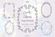 Hand-drawn Curly Frames Quirky Lines, a Decorative Illustration by SunnyAfternoons (Thumbnail 15 of 23)