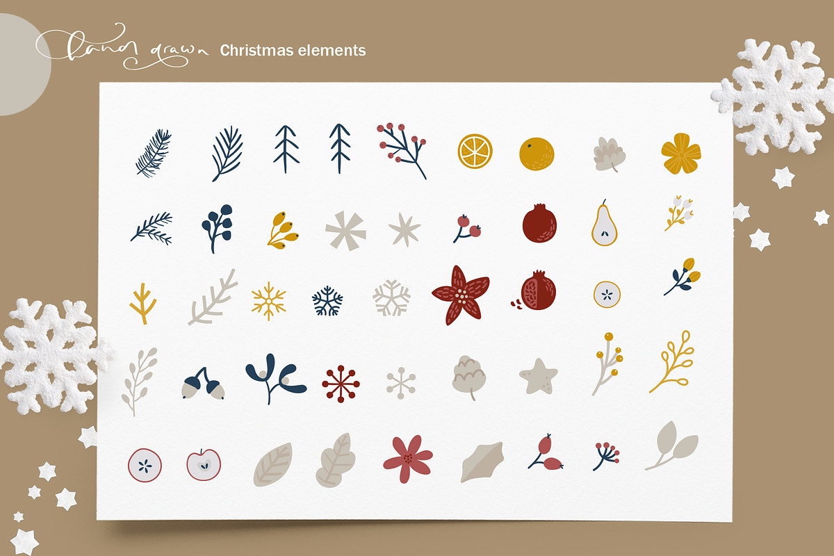 Merry Christmas nordic, an Object Graphic by Happy Letters (Photo 5 of 15)