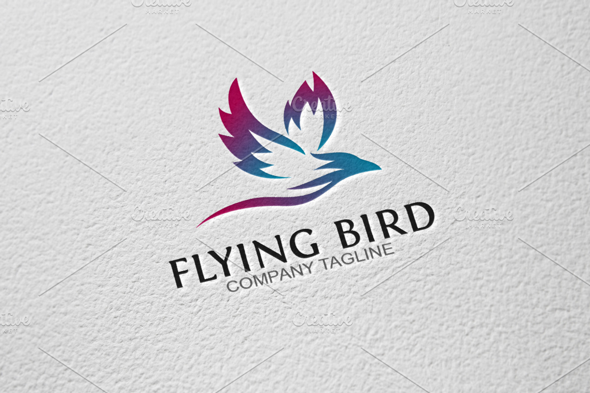 Flying Bird, a Branding & Logo Template by Twelve.std (Photo 1 of 3)