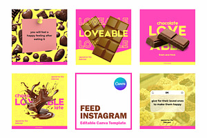 Instagram Feed Template - Canva
