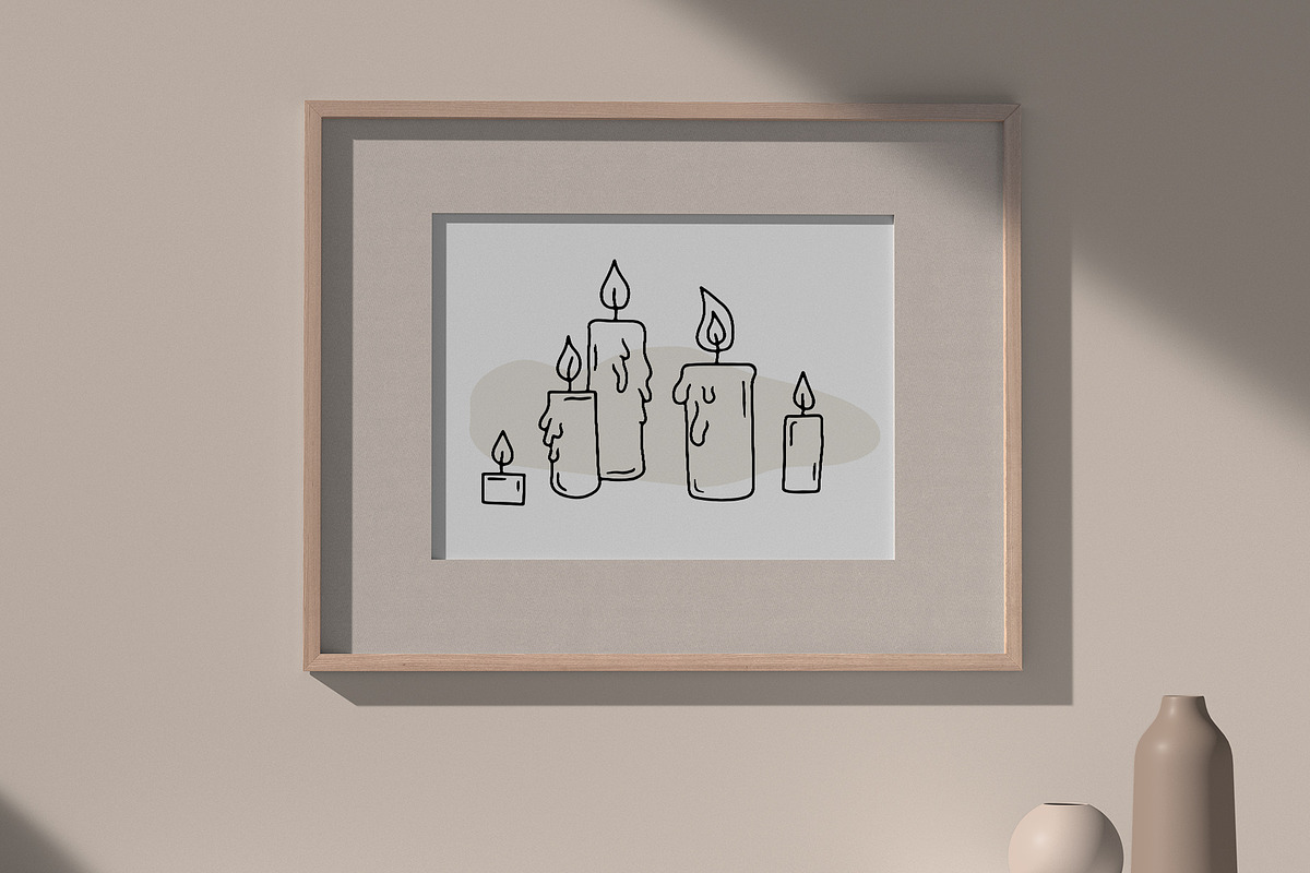 Cozy Home Hygge Scene Creator Bundle, an Object Graphic by Rose Design (Photo 7 of 17)
