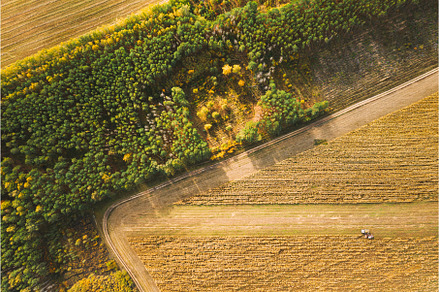 Aerial View Of Rural Landscape, an Industrial Photo by Our Amazing World