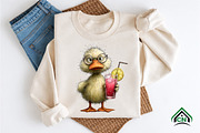 Summer Ducklings Clipart PNG, an Illustration by Craft Nest (Thumbnail 9 of 12)