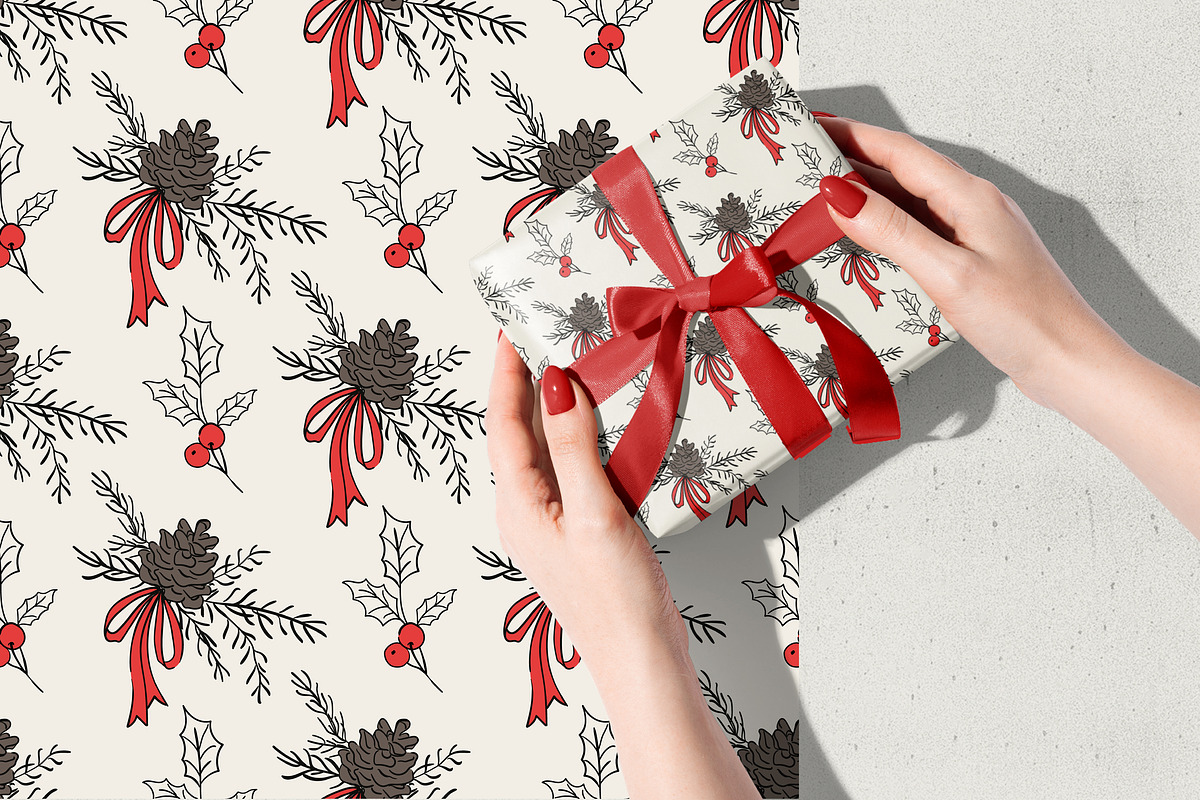Hand-Drawn Christmas Collection, an Object Graphic by Iryna Danyliuk (Photo 12 of 14)