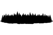 Woodland Landscape Silhouette, an Object Graphic by Creativeshirt (Thumbnail 16 of 18)