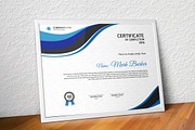 Certificate Word | PSD | AI, a Stationery Template by Curve Design (Thumbnail 4 of 6)