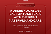 ROOFING BUSINESS SOCIAL MEDIA POSTS, a Social Media Template by Daring Digies (Thumbnail 7 of 8)