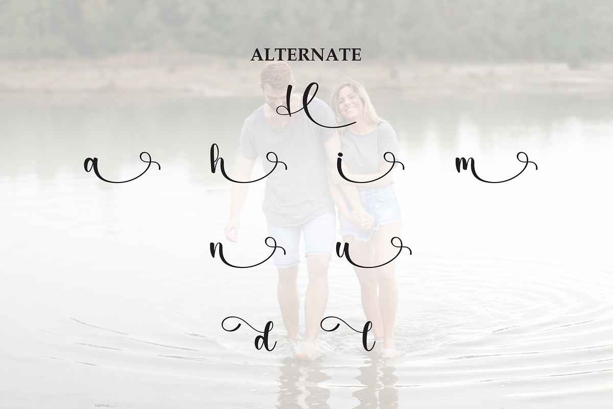 Husband | Script Font, a Handwritten Font by Scratchones (Photo 8 of 9)