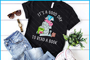 Good Day To Read Cute Animals SVG, a Graphic by Creativeusart (Thumbnail 1 of 4)